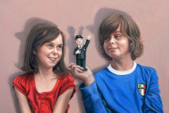 Daisy, Owain and Mr Ben